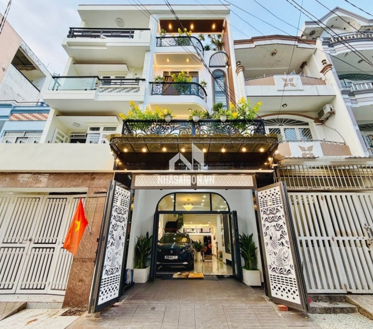 HẺM XE TẢI - GẦN SIÊU THỊ EMART - GẦN TRƯỜNG CHINH - GẦN NHÀ CÓ CÔNG VIÊN THOÁNG MÁT - KHU PHÂN LÔ - 77M2 - 4 TẦNG.